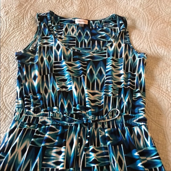 Calvin Klein Sleeveless Maxi Dress - Picture 2 of 4